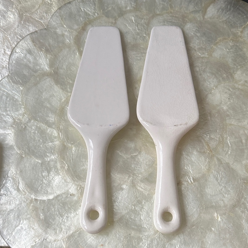 Floral Ceramic Serving Utensils - Picture 3 of 11